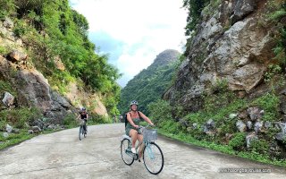 Biking in Cat Ba Islands
